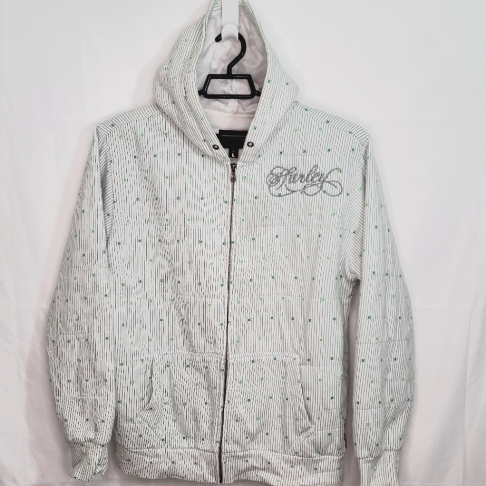 Hurley Jacket Womens Zip Lined size Large